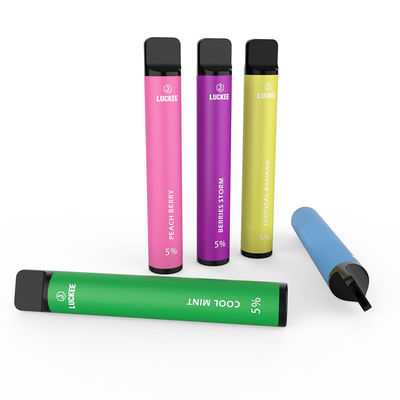 800Puffs Disposable Vaporizer Pen 5% Salt Nic 3.5ml E Juice Vape